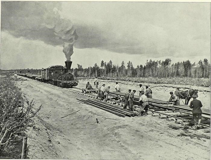 Предыстория и строительство первой железной дороги в России