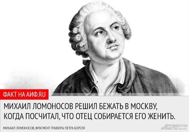 «Европейский ученый» Михаил Ломоносов